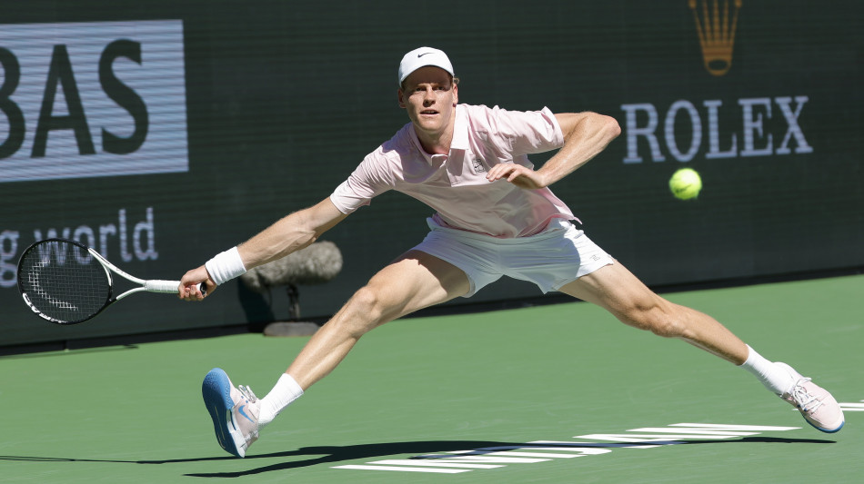Tennis: Indian Wells; Sinner 'un grande risultato la prima volta in finale'