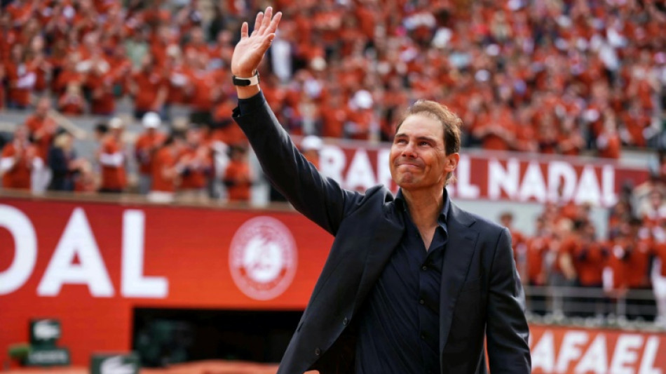 Nadal bids teary Roland Garros farewell as Sabalenka races to win