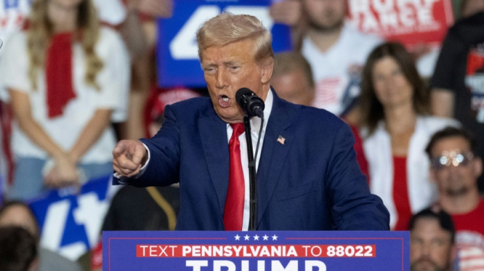Trump setzt Wahlkampf mit pers&ouml;nlichen Attacken auf Harris fort