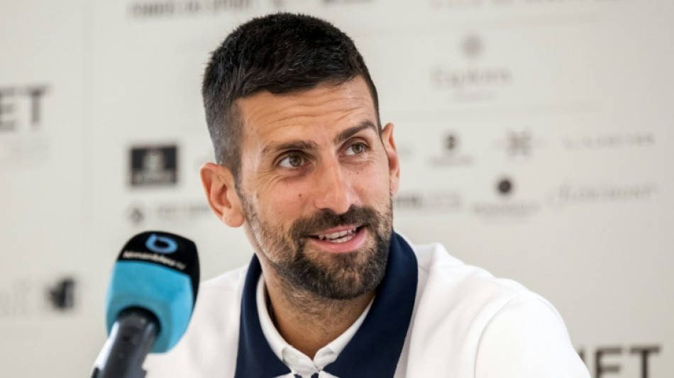 Tennis: Djokovic n'a "pas besoin d'un entraîneur" pour l'instant