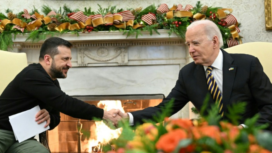 Selenskyj zeigt sich bei US-Besuch vorsichtig optimistisch &uuml;ber neue Hilfen