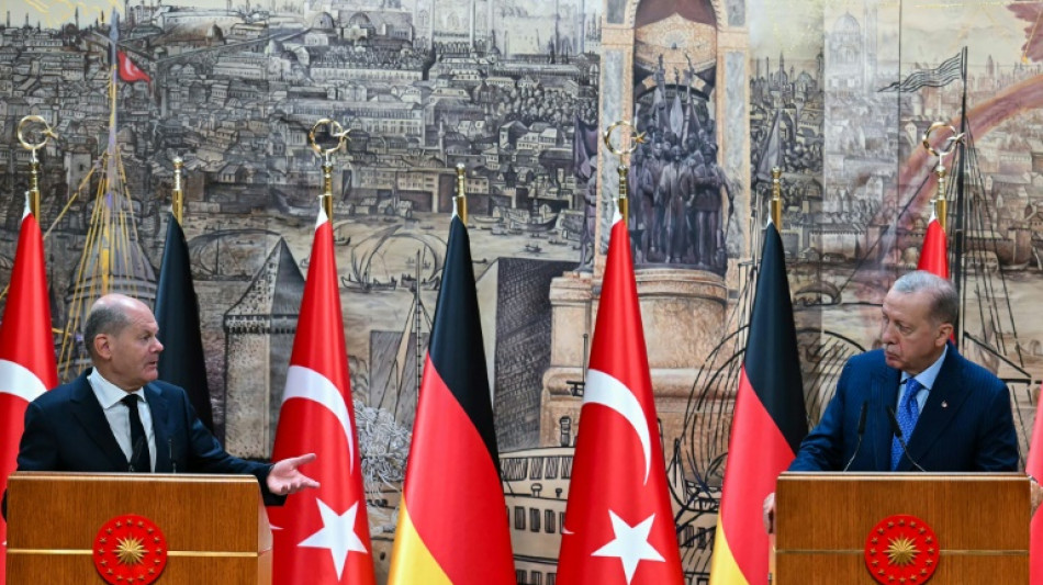 Meinungsverschiedenheiten zu Nahost bei Scholz-Besuch in der T&uuml;rkei