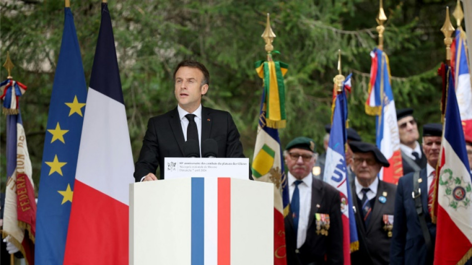Macron w&uuml;rdigt NS-Opfer und Widerstandsk&auml;mpfer bei Gedenkveranstaltungen in Frankreich
