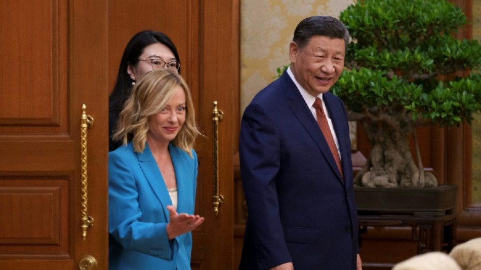 Meloni preist China als "wichtigen Gespr&auml;chspartner" bei globalen Problemen