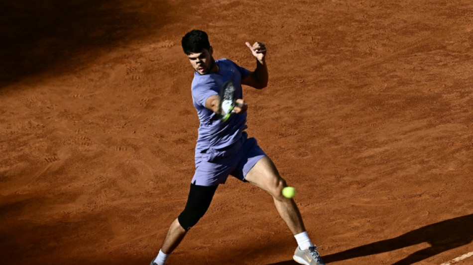 Tennis: Alcaraz écoeure Sinner à Rome sur la route de Roland-Garros