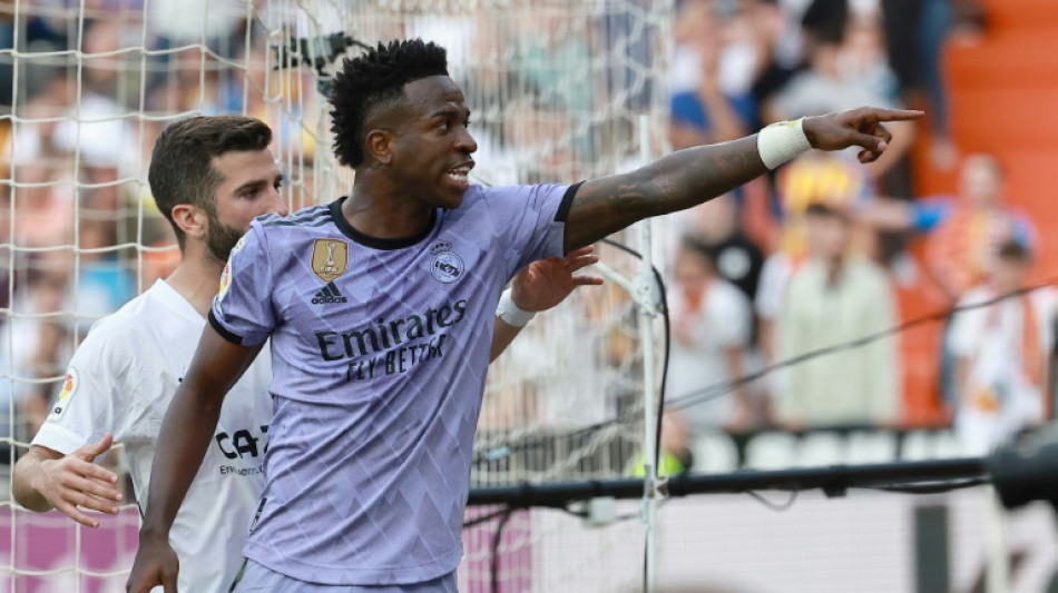 Valencia scrape vital win over Madrid amid Vinicius 'racism' storm