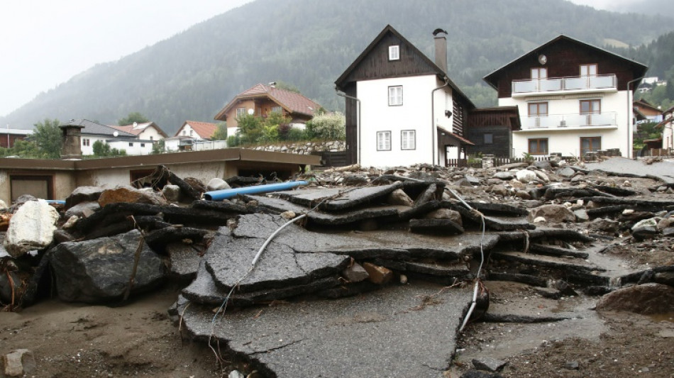 Mindestens ein Toter nach Unwettern und Erdrutschen in &Ouml;sterreich