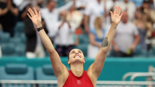 Tennis: la N.1 mondiale Sabalenka bat Pegula et remporte le tournoi WTA 1000 de Miami