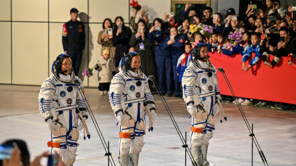 China sends youngest astronaut, mice to space station