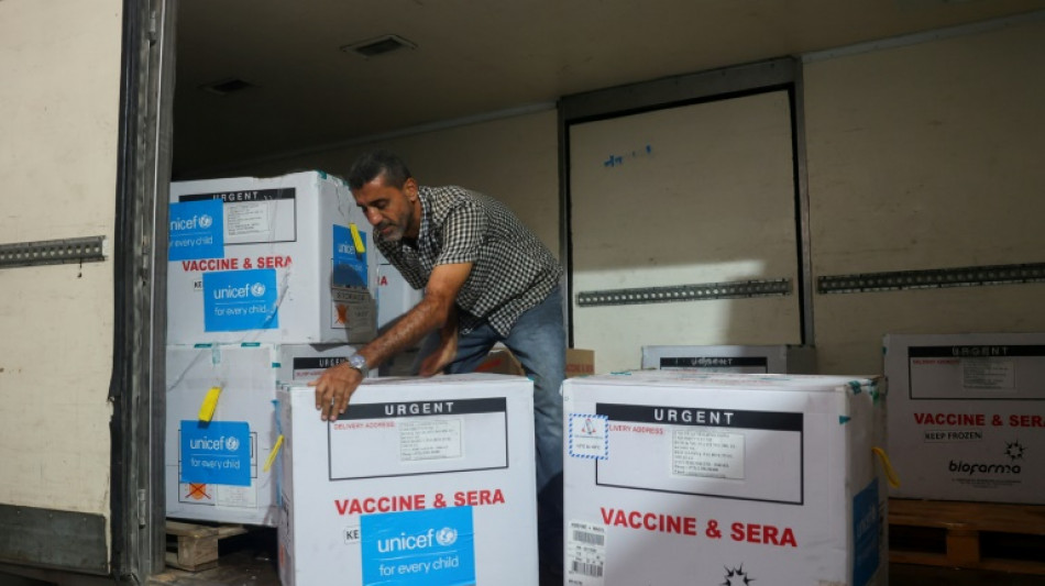 WHO: Israel stimmt "humanit&auml;ren Pausen" f&uuml;r Polio-Impfungen im Gazastreifen zu 