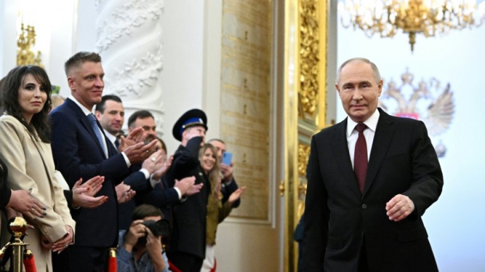 Putin tritt f&uuml;nfte Amtszeit als russischer Pr&auml;sident an