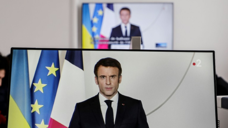 Emmanuel Macron s'exprimera &agrave; 20h00 sur la guerre en Ukraine 