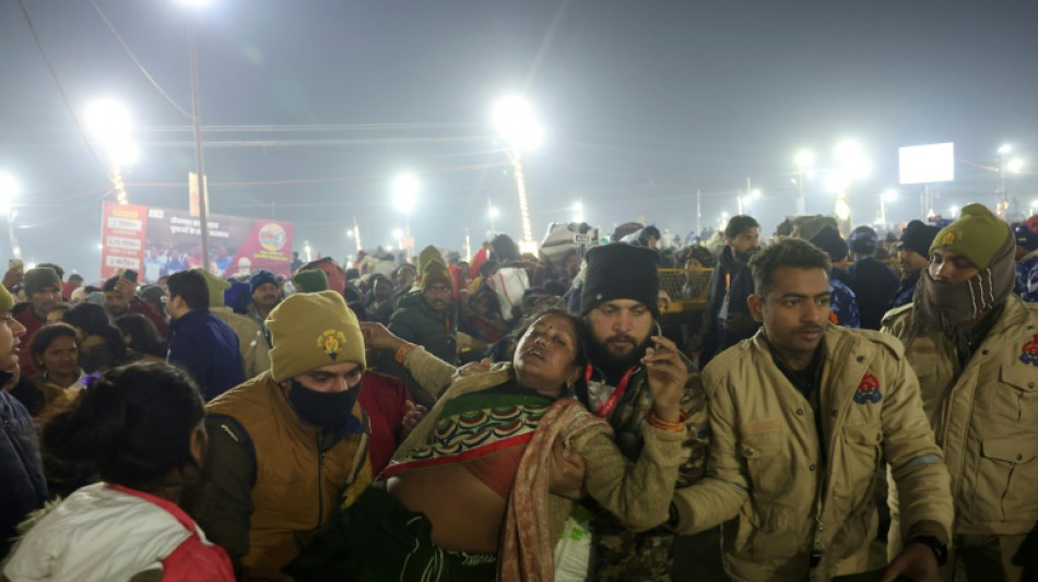 Inde: une bousculade fait au moins 15 morts au p&egrave;lerinage hindou de la Kumbh Mela