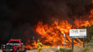 Bomberos avanzan en contenci&oacute;n de nuevo incendio al norte de Los &Aacute;ngeles
