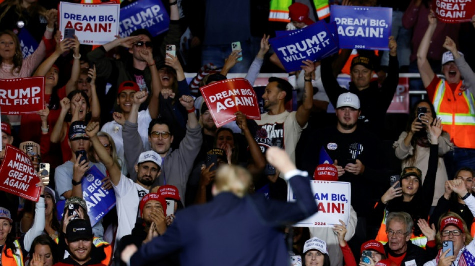 US-Wahlkampf: Harris und Trump k&auml;mpfen um die letzten unentschiedenen W&auml;hler
