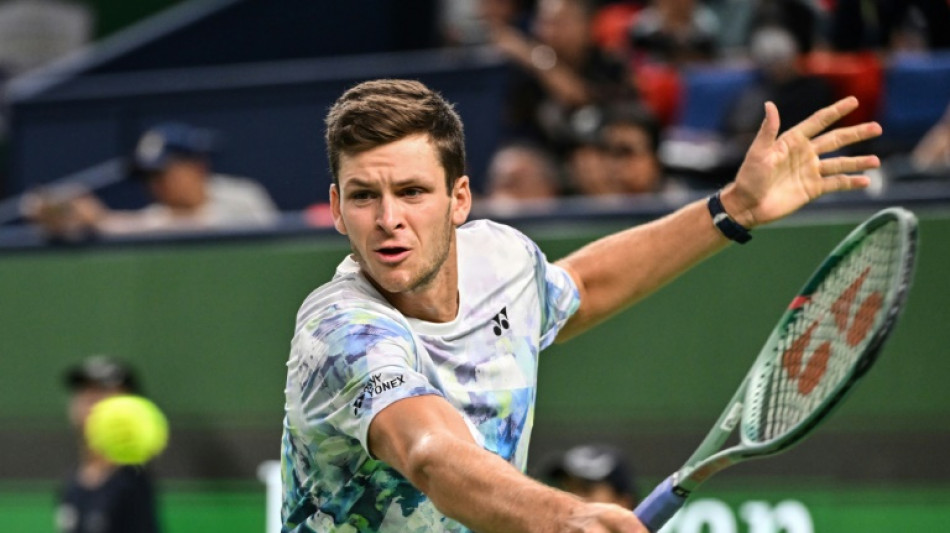 Hurkacz beats Rublev to win Shanghai Masters in thriller