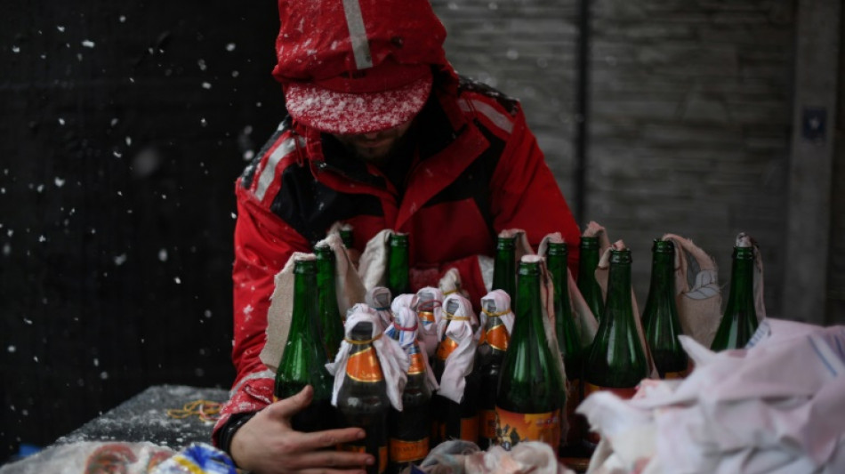 De la bi&egrave;re aux cocktails Molotov, une brasserie ukrainienne contre l'invasion russe
